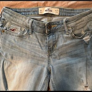 Hollister Light Wash Flare Jeans